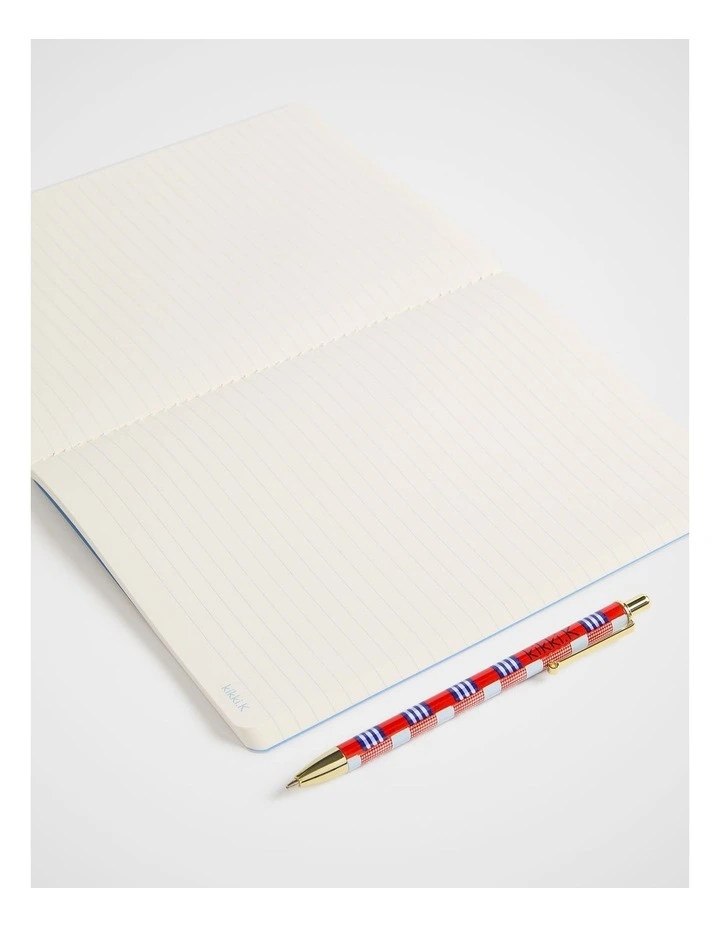 Stitch Notebook Lined A5 in Gingham Ribbons image 2