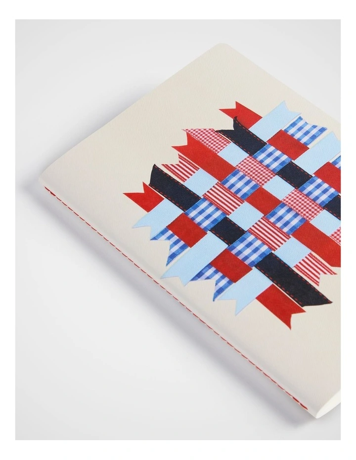 Stitch Notebook Lined A5 in Gingham Ribbons image 3