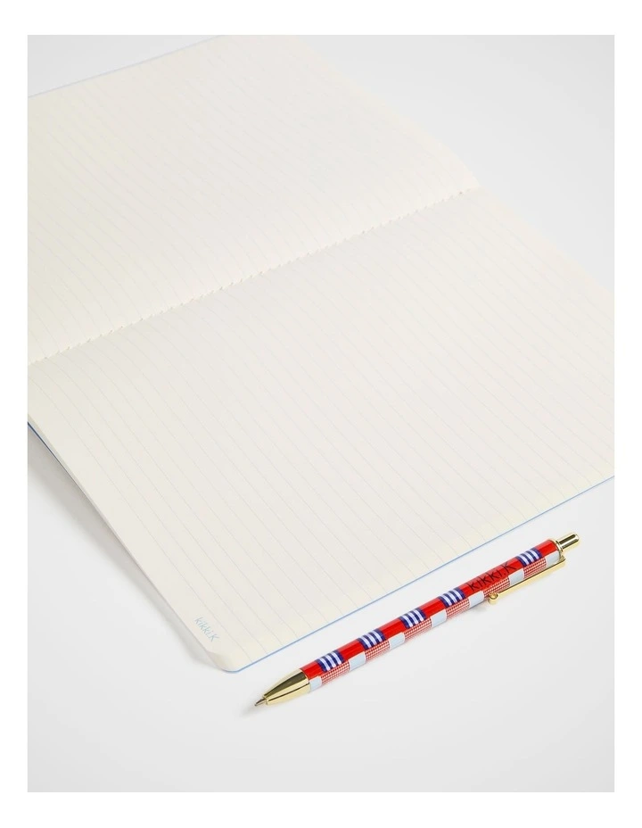 Stitch Notebook Lined B5 in Gingham Ribbons image 2