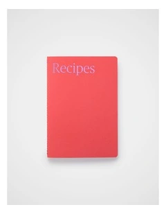 Stitch Recipe Planner A5 in Poppy