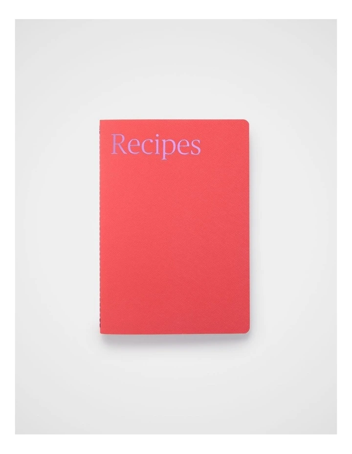 Stitch Recipe Planner A5 in Poppy image 1