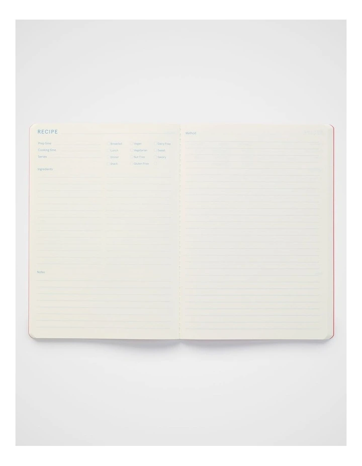 Stitch Recipe Planner A5 in Poppy image 4