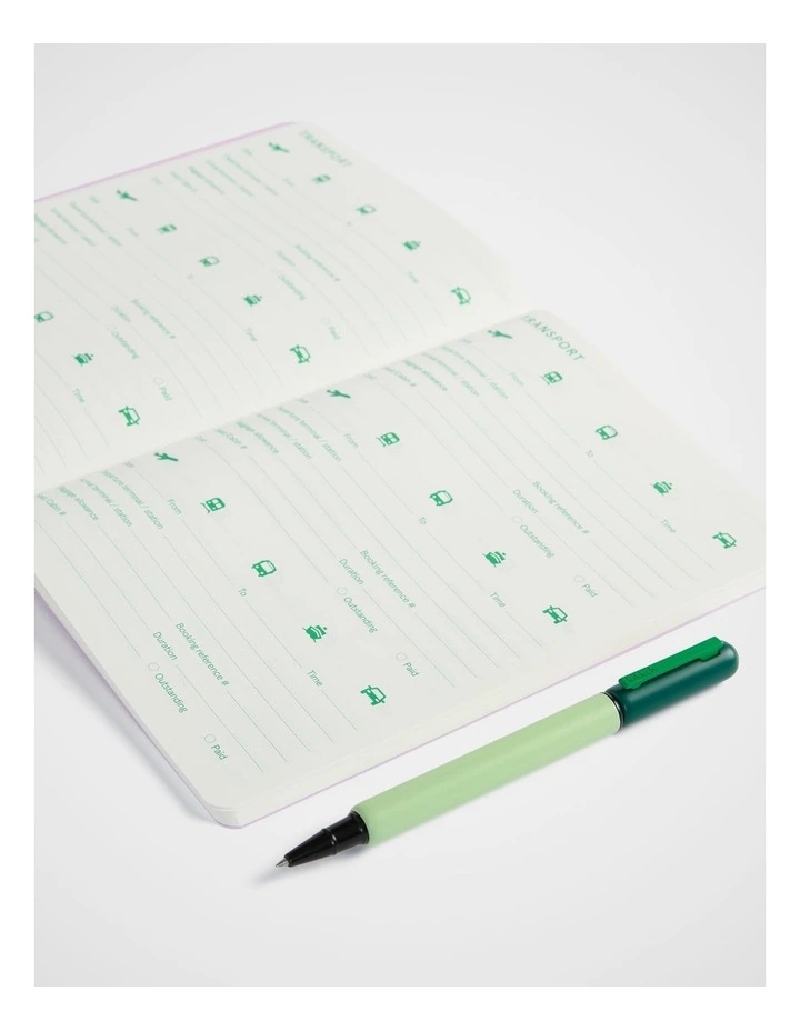 Stitch Travel Planner A5 in Sugar image 2