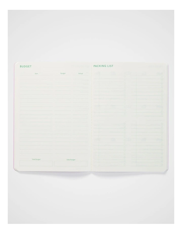 Stitch Travel Planner A5 in Sugar image 5