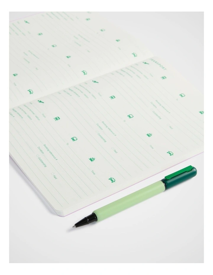 Stitch Travel Planner B5 in Sugar image 2