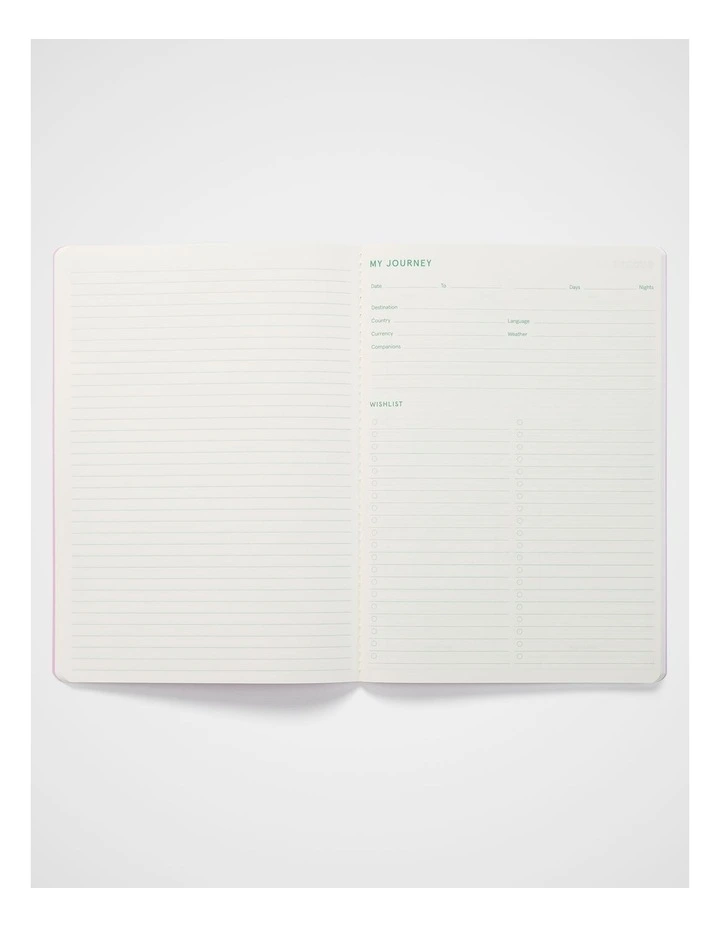 Stitch Travel Planner B5 in Sugar image 4