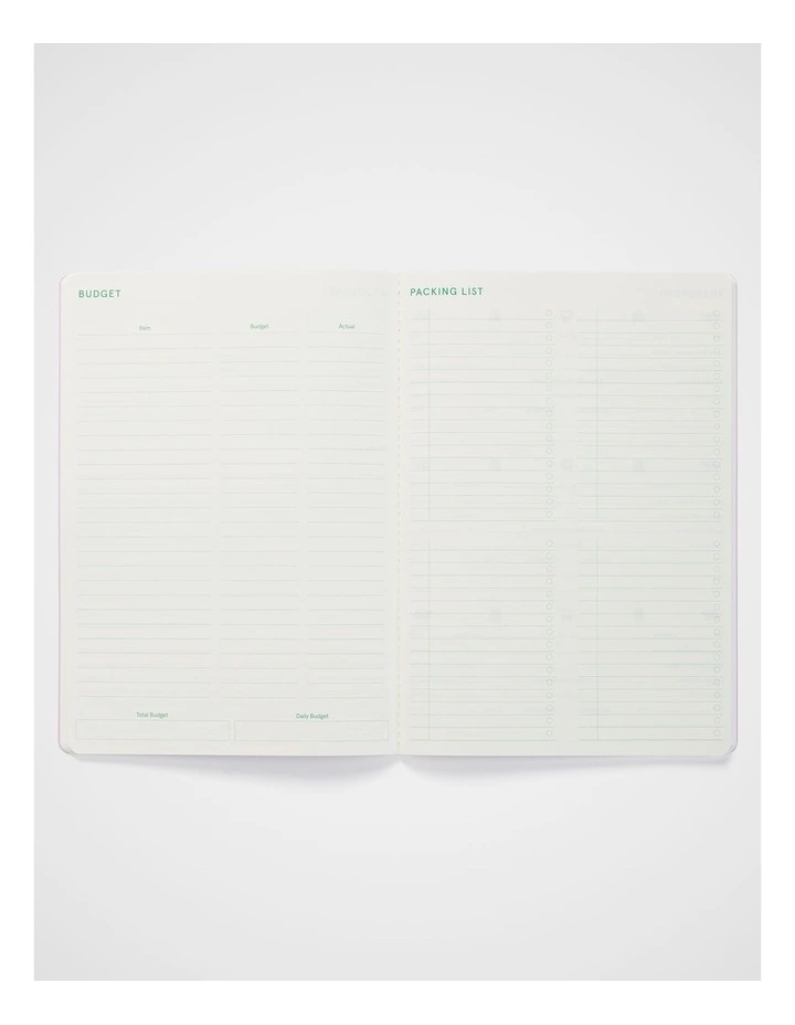 Stitch Travel Planner B5 in Sugar image 5