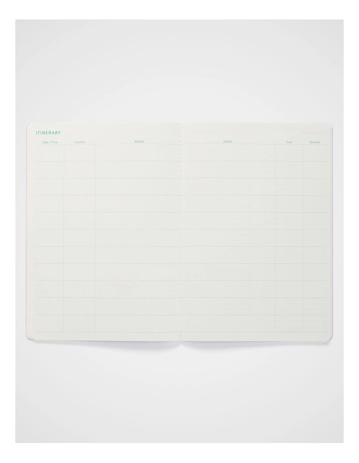 Stitch Travel Planner B5 in Sugar image 7