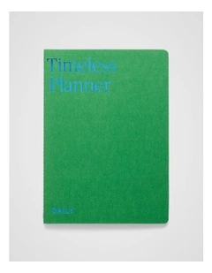 Stitch Day Planner B5 in Lawn