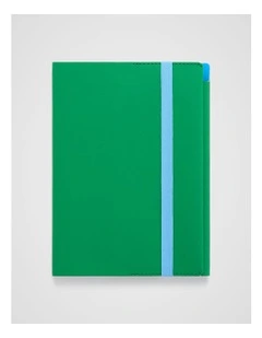 Stitch Notebook Holder A5 in Lawn