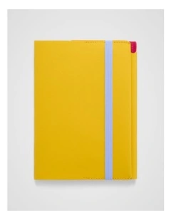 Stitch Notebook A5 Holder in Mustard