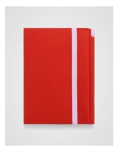 Stitch Notebook A5 Holder in Poppy