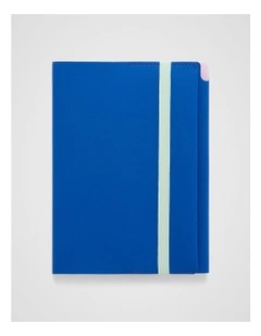 Stitch Notebook A5 Holder in Royal Blue