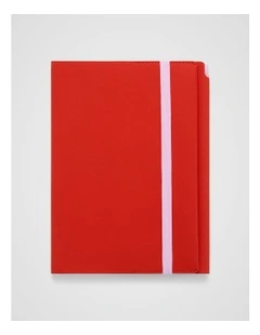 Stitch Notebook Holder B5 in Poppy