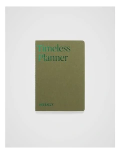 Stitch Weekly Planner A5 in Moss