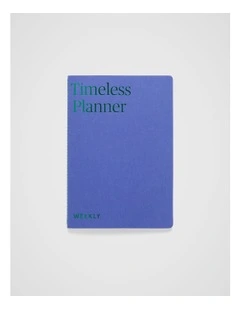 Stitch Weekly Planner B5 in Royal Blue