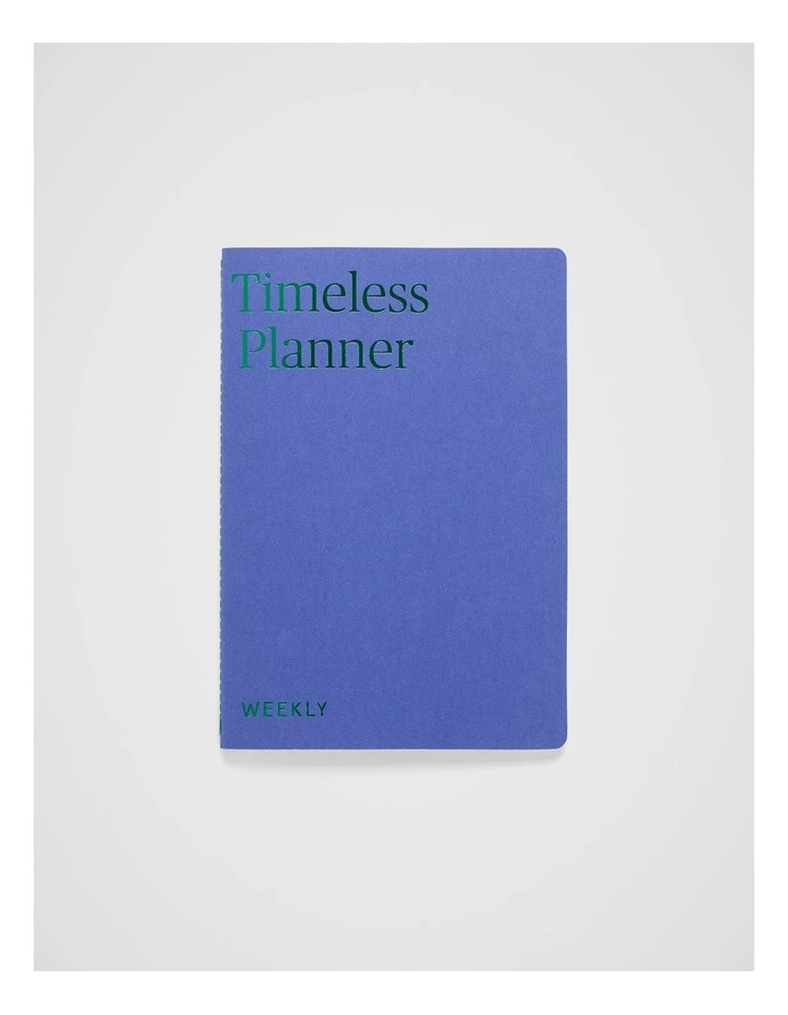 Stitch Weekly Planner B5 in Royal Blue image 1