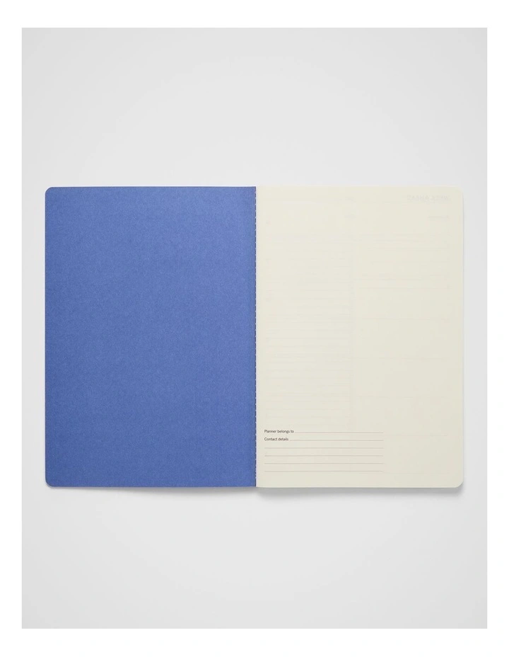 Stitch Weekly Planner B5 in Royal Blue image 2