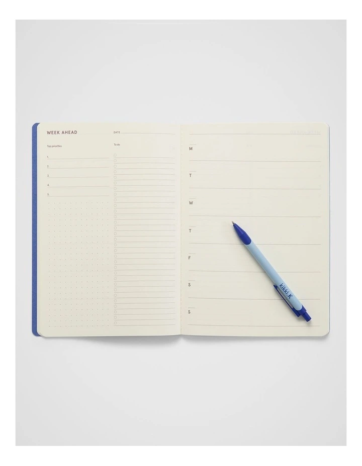 Stitch Weekly Planner B5 in Royal Blue image 3