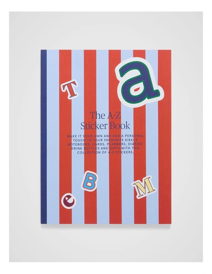 The A-Z Sticker Book A5 in Multi image 1