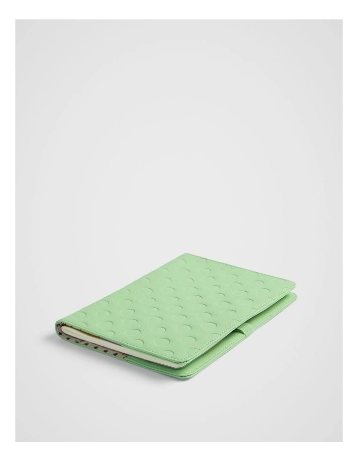 Dot Notebook Sleeve in Light Green image 3