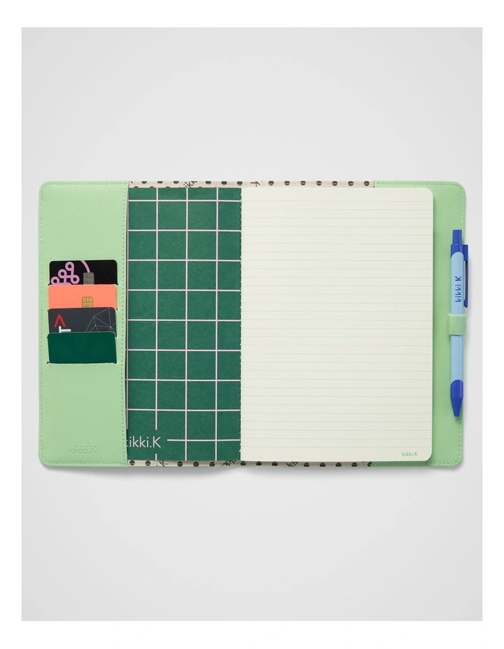 Dot Notebook Sleeve in Light Green image 4