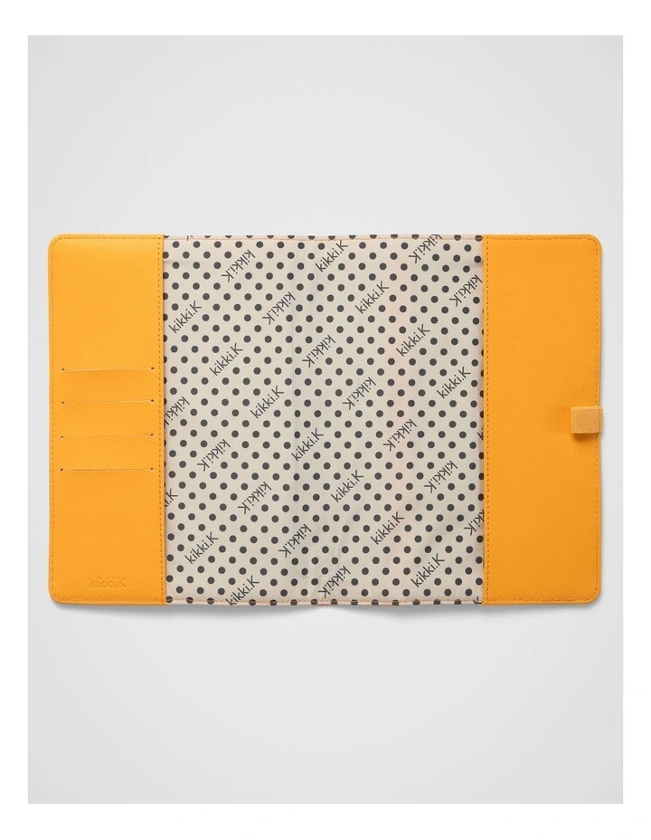 Dot Notebook Sleeve in Orange image 2