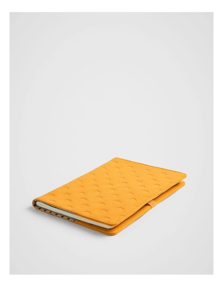 Dot Notebook Sleeve in Orange image 3