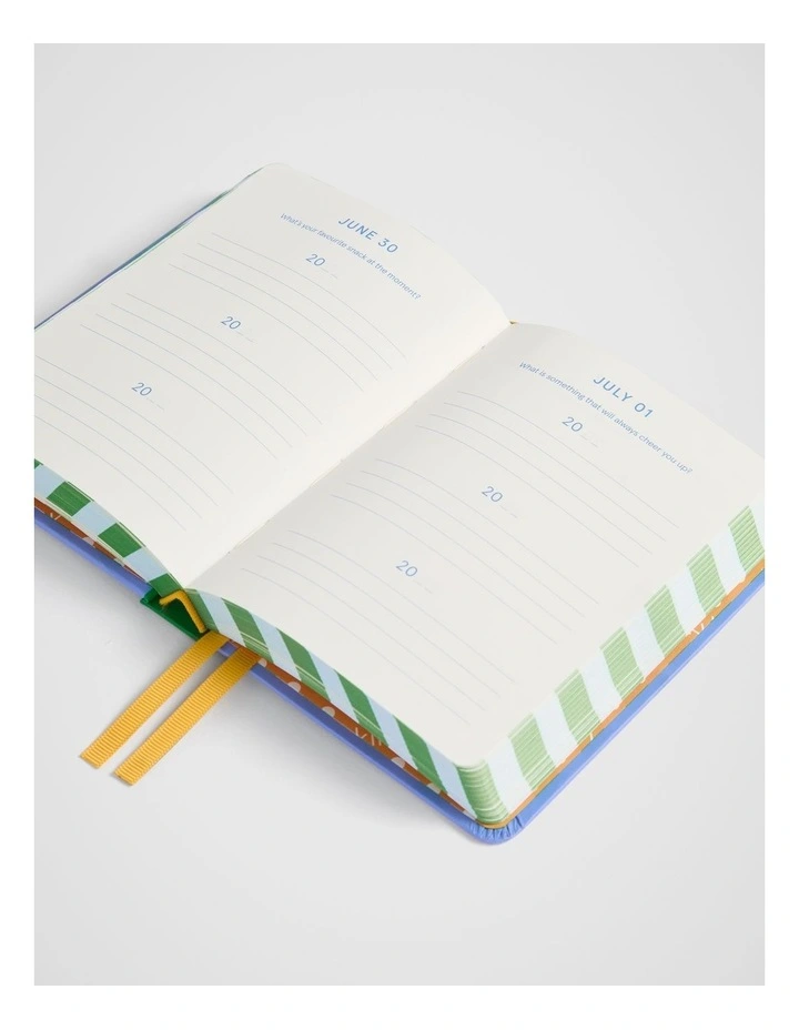 Journal Sentence A Day Book in Blue image 2