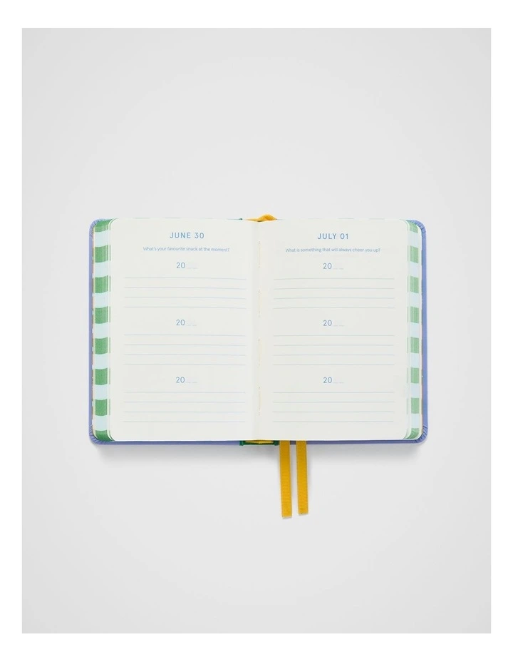 Journal Sentence A Day Book in Blue image 3