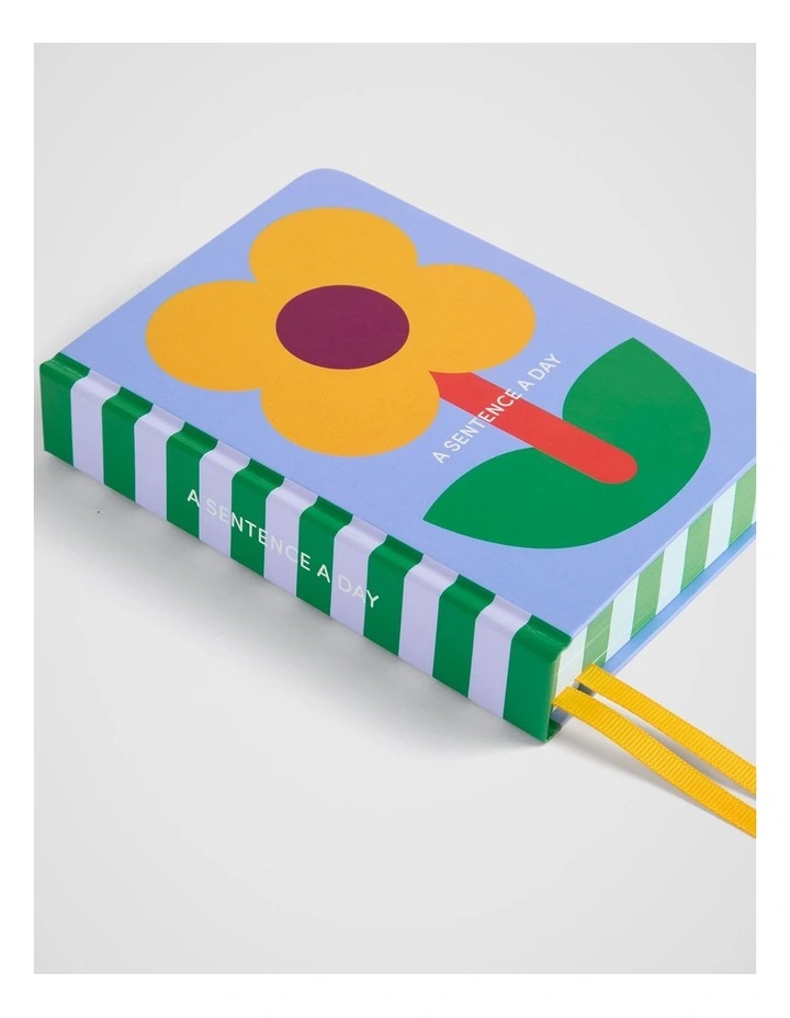 Journal Sentence A Day Book in Blue image 5