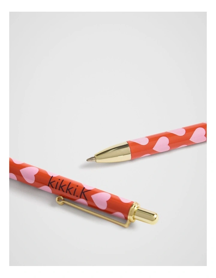 Snap Ballpoint Pen in Heart image 2