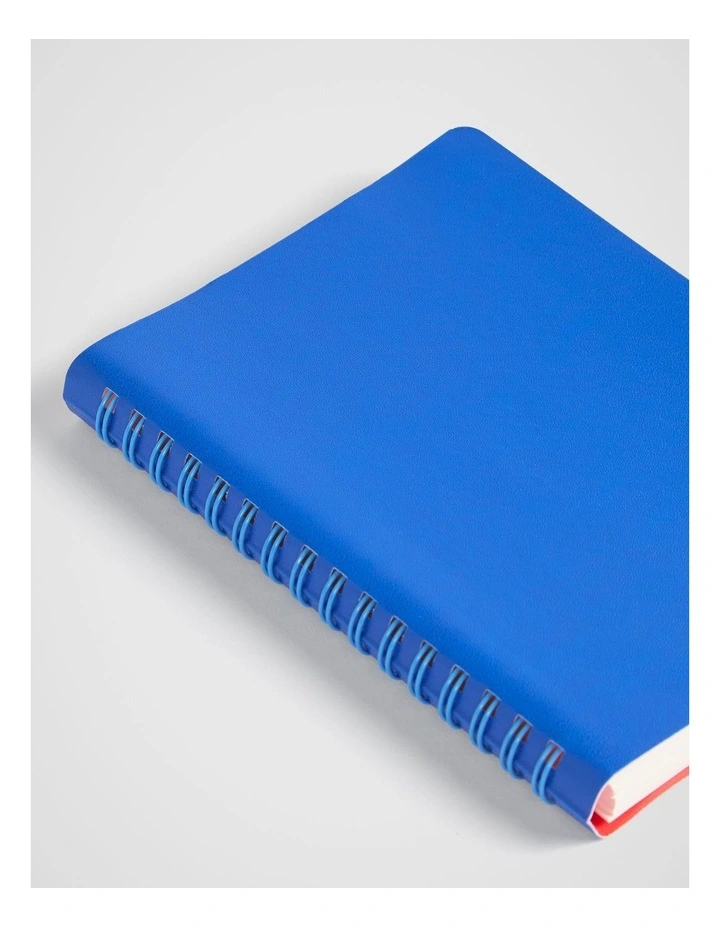 Flexi Spiral Notebook A6 in Royal Blue image 2