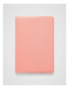 Neon Mesh Notebook A5 in Neon Orange