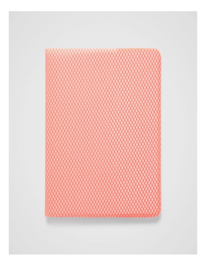 Neon Mesh Notebook A5 in Neon Orange image 1