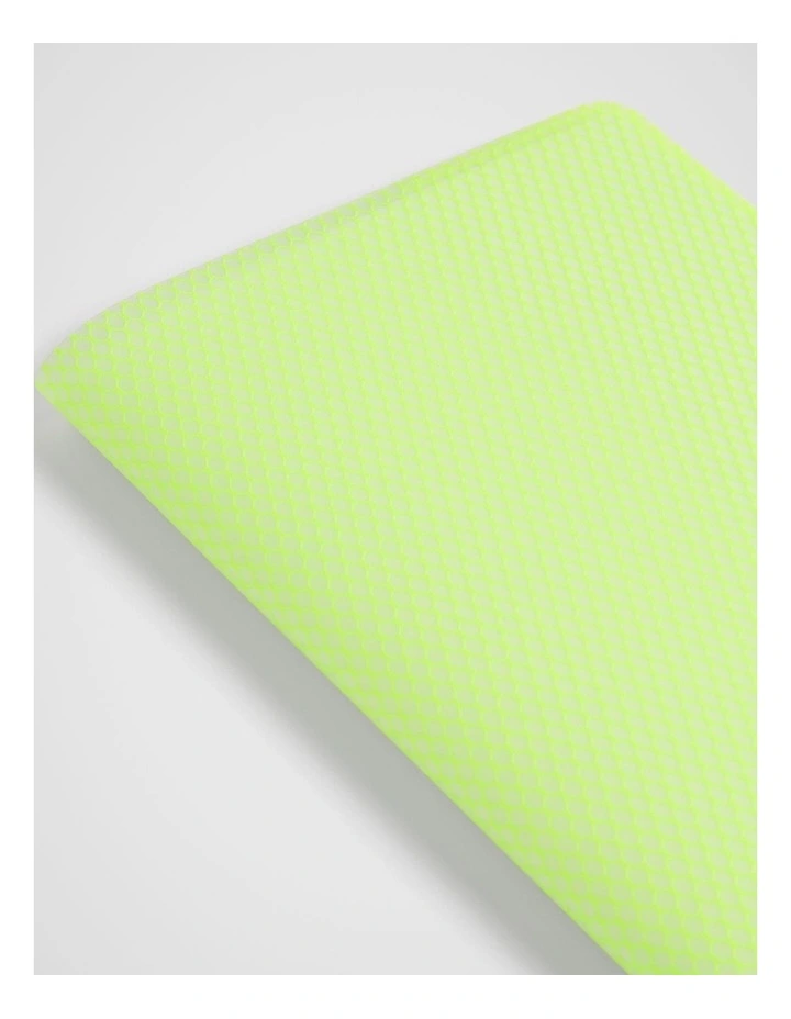 Neon Mesh Notebook A5 in Neon Yellow image 2