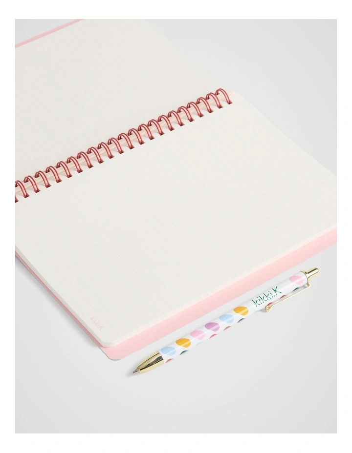 Flexi Spiral Notebook A5 in Violet image 3