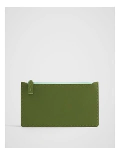 Kolour Luxe Pencil Case in Olive