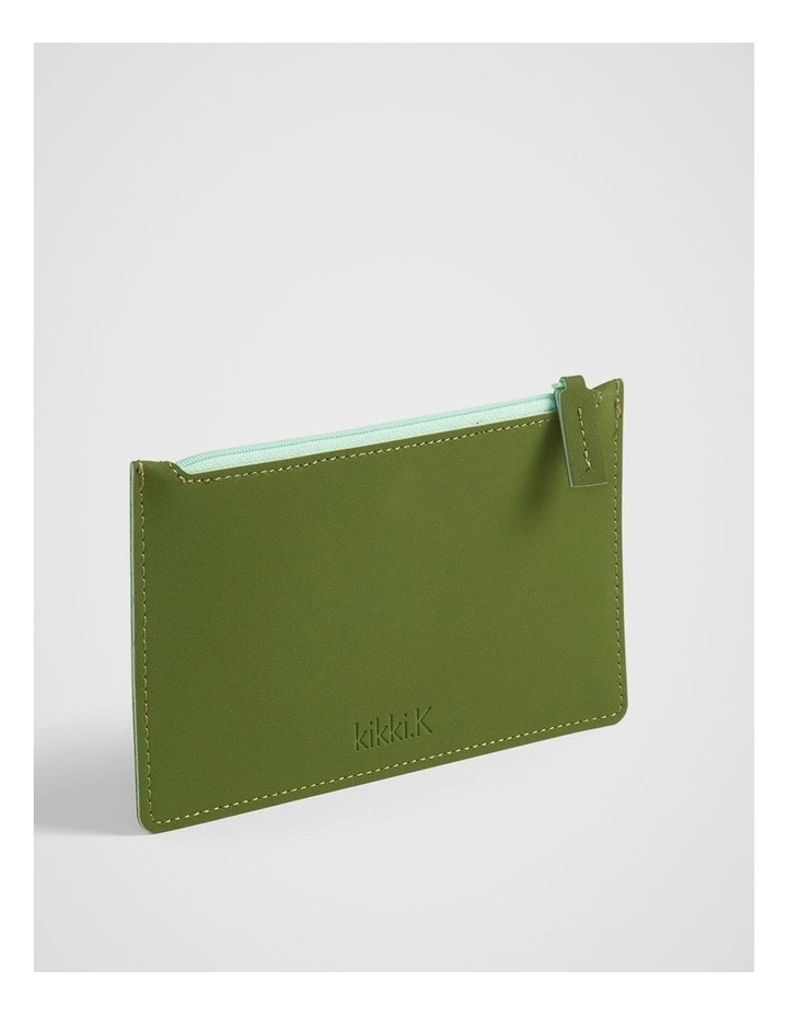 Kolour Luxe Pencil Case in Olive image 2