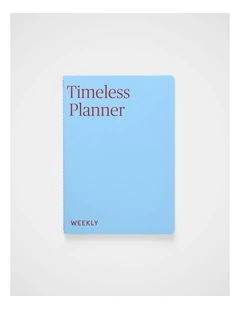 Stitch Weekly Planner B5 in Bluebell