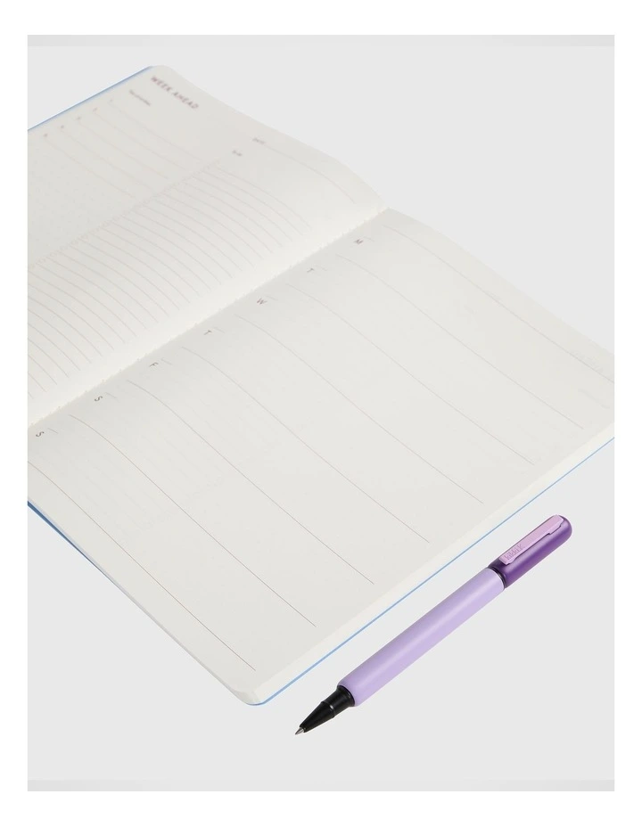 Stitch Weekly Planner B5 in Bluebell image 2