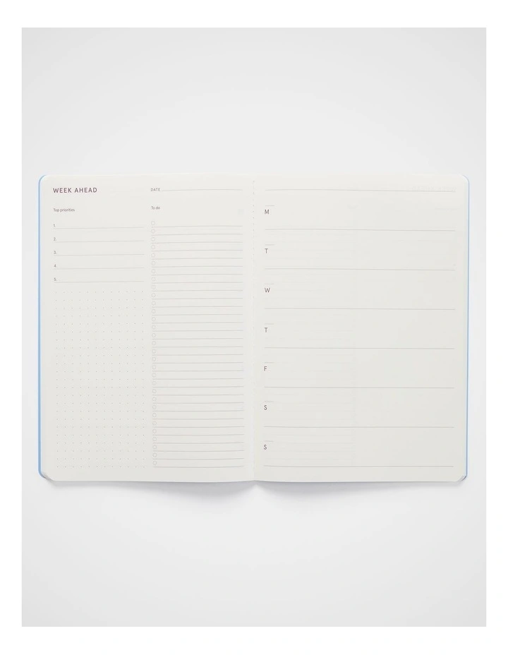 Stitch Weekly Planner B5 in Bluebell image 3