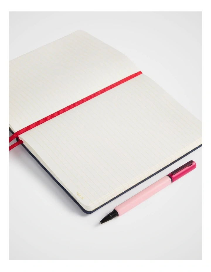 In-Scribe Notebook Kolour Luxe A5 in Navy image 2