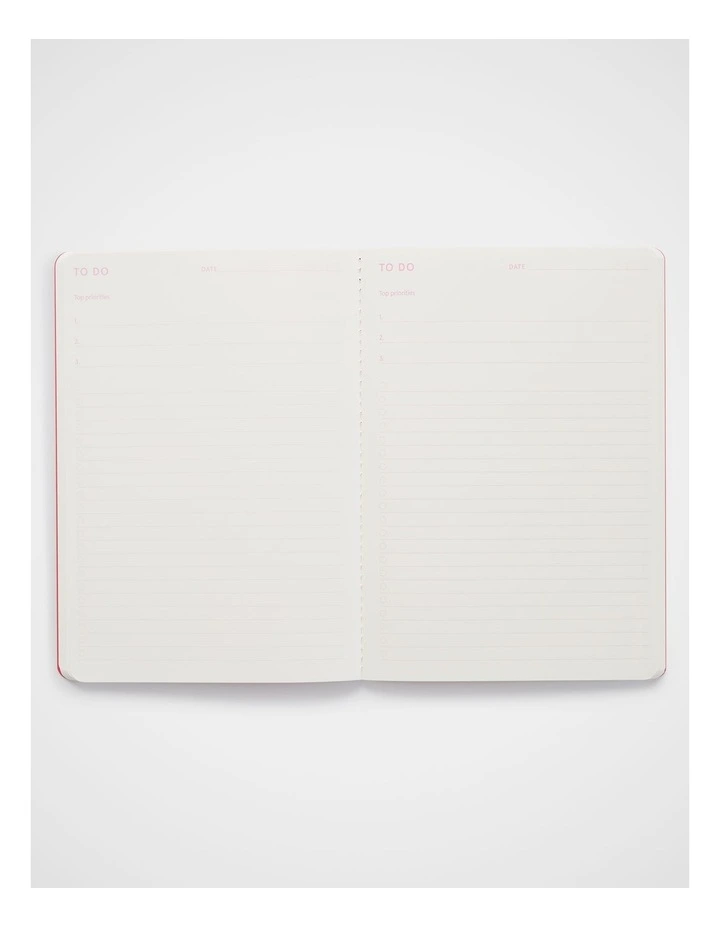 Stitch To Do Planner A5 in Poppy image 3