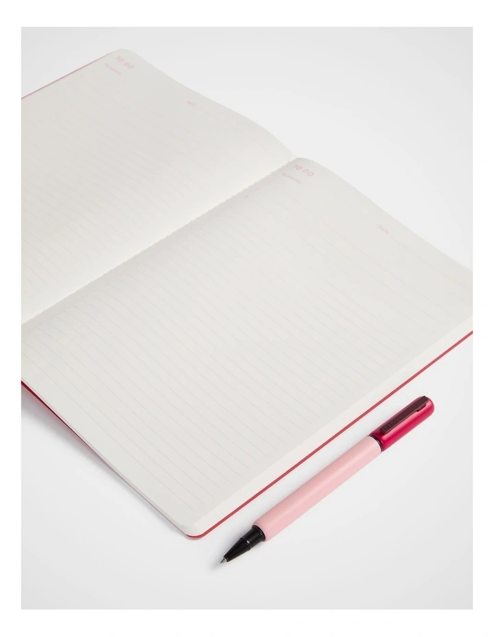 Stitch To Do Planner B5 in Poppy image 2