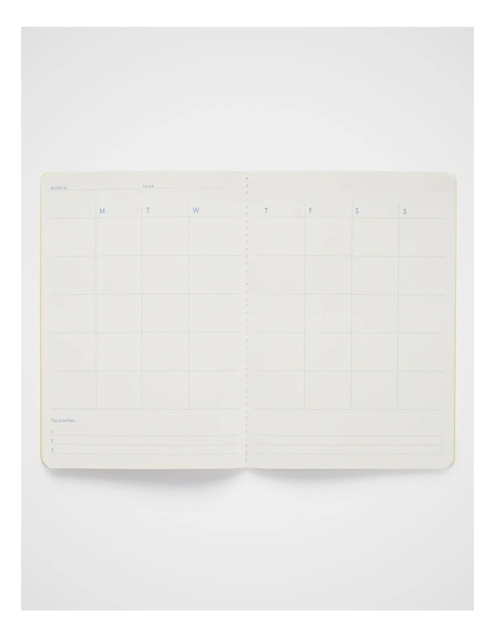 Stitch Monthly Planner A5 in Pear image 3