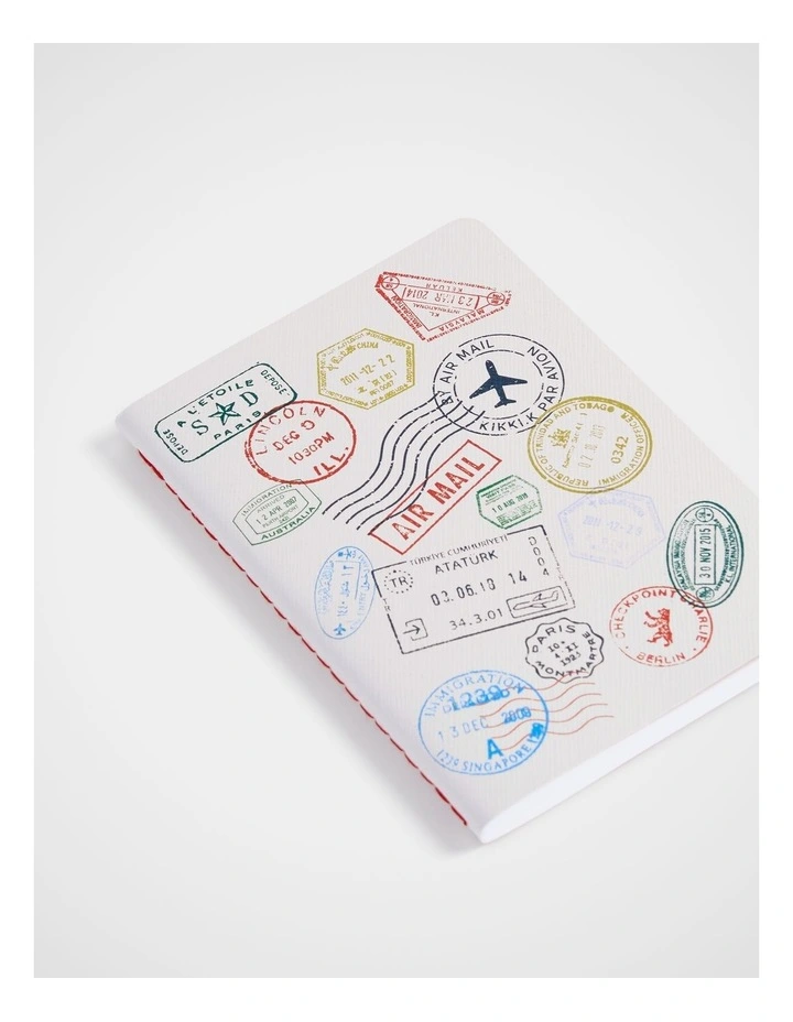 Stitch Notebook Lined B7 in Assorted image 3