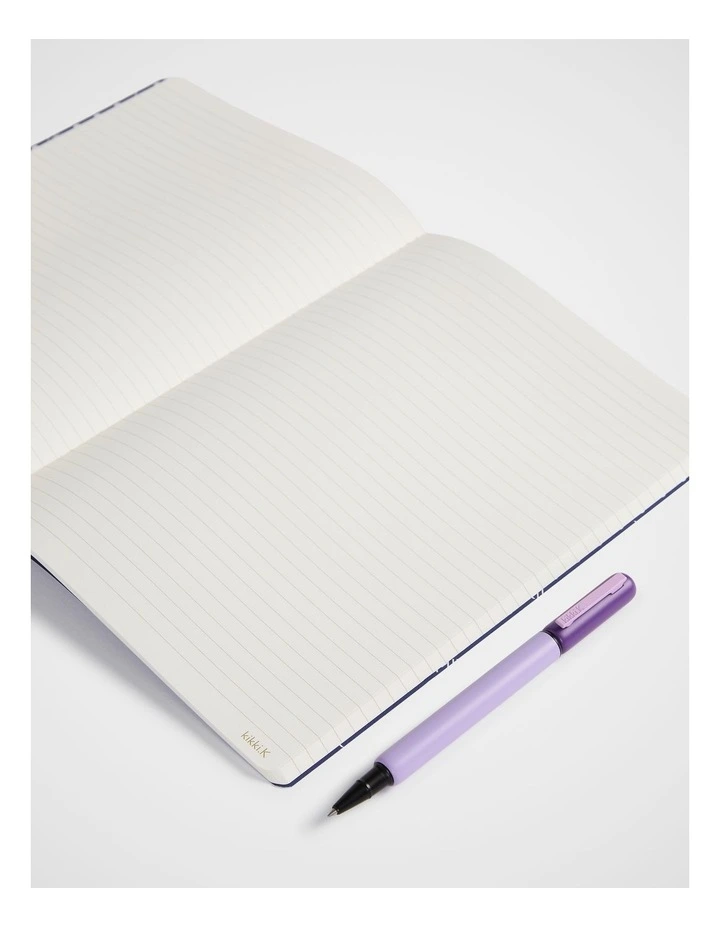 Stitch Notebook Lined B5 in Lilac image 2