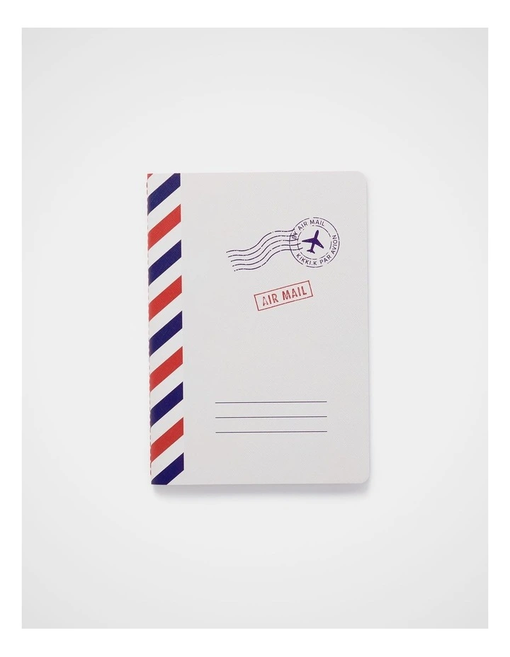 Stitch Notebook Lined A5 in Assorted image 1