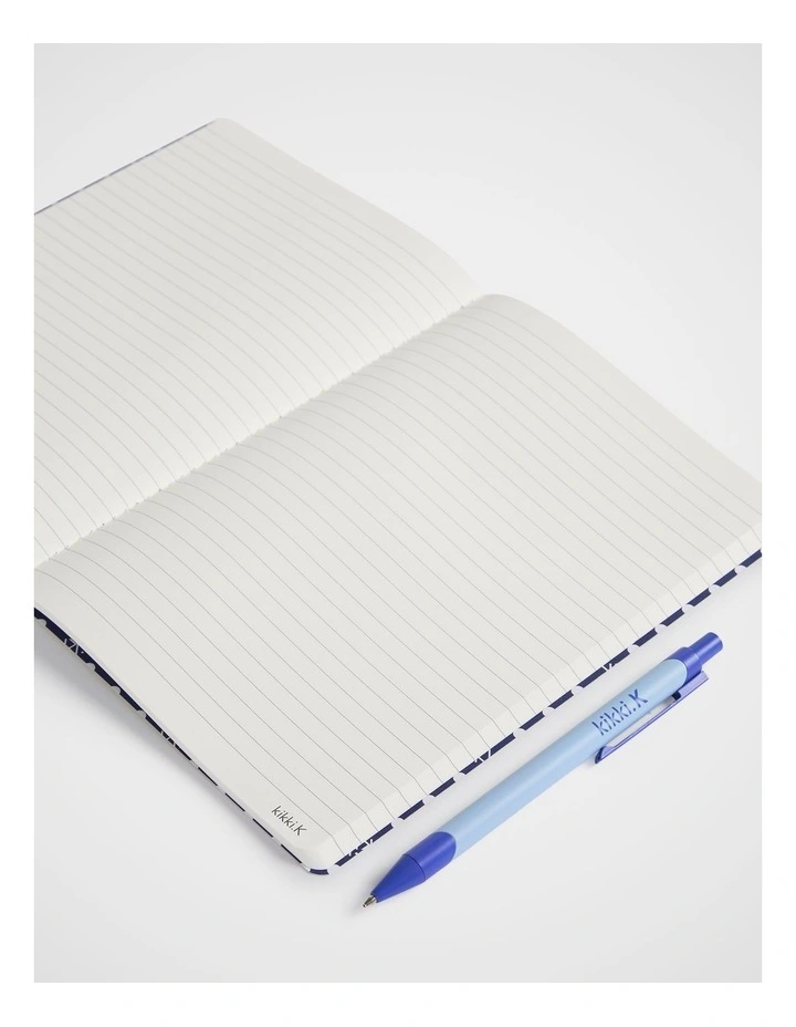 Stitch Notebook Lined A5 in Mustard image 2